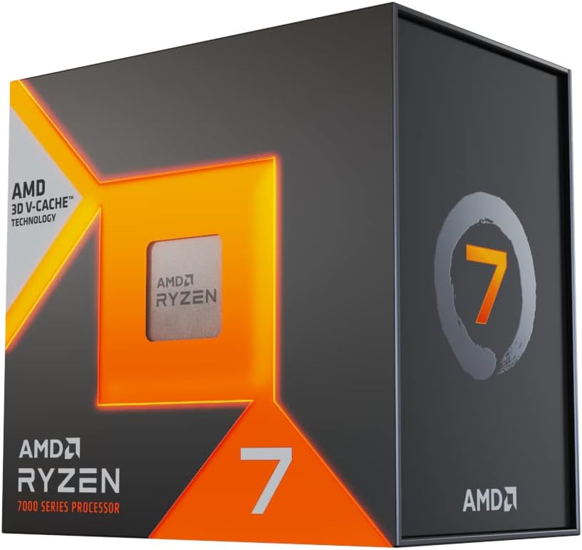 AMD Ryzen 7 7800X3D 8-Core Processor AM5 (New)