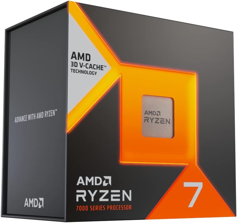 AMD Ryzen 7 7800X3D 8-Core Processor AM5 (New)