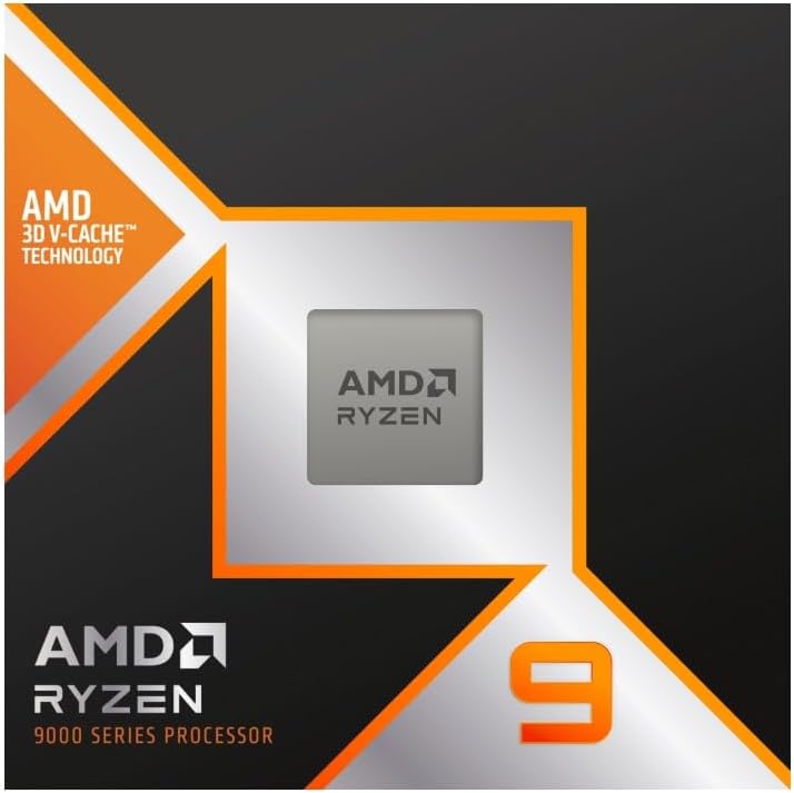 AMD Ryzen 9 9950X3D 16-Core Processor AM5 (New)