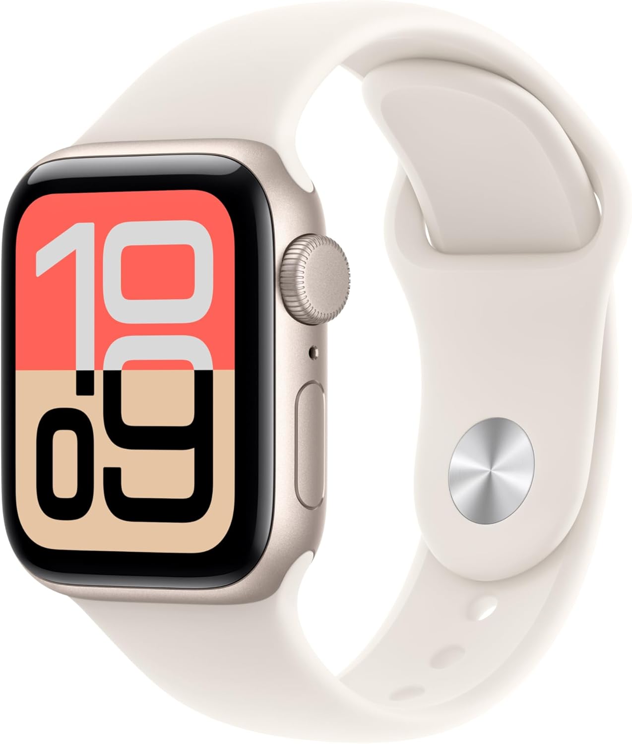 Apple Watch SE 3 40mm GPS Starlight Aluminium Starlight Sport Band (New)