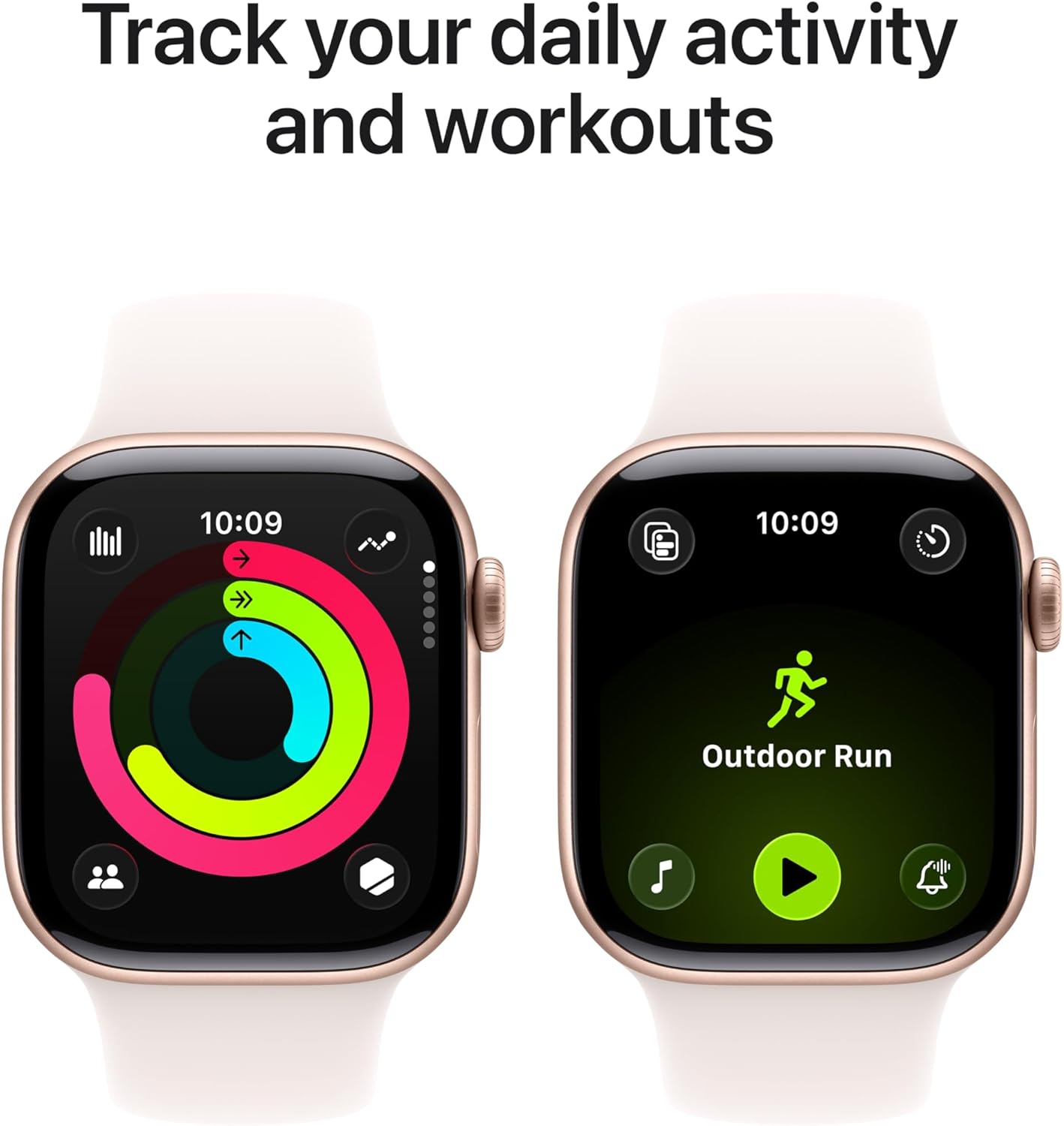 Apple Watch Series 11 46mm GPS Space Grey Aluminium Black Sport Band (New)